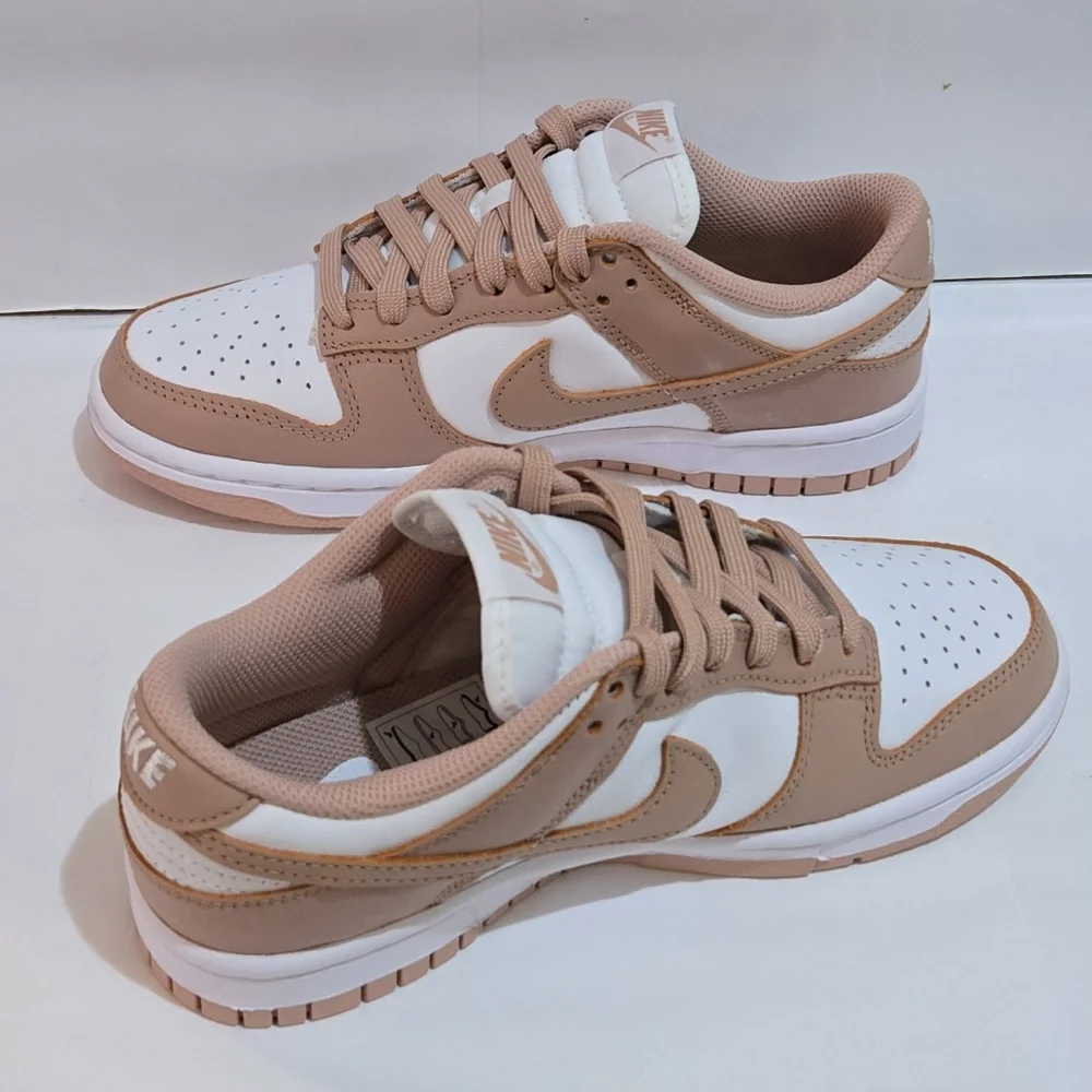 Nike Dunk Low‎ White Rose Whisper Women's Sneakers Size 6.5